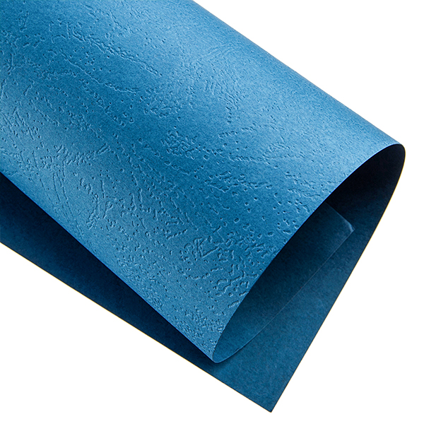 Обкладинки А4 картонні "під шкіру" 230 г, сині, 100 шт BINDITEK (000013420)